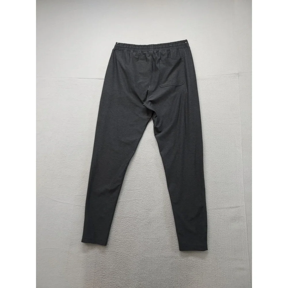 Outdoor Voices Men Sweatpant L Black Elastic Waist Drawstring Stretch Activewear